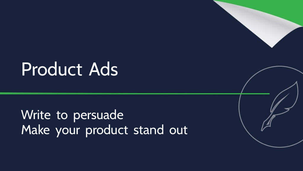 How to Write an Effective Product Ad
